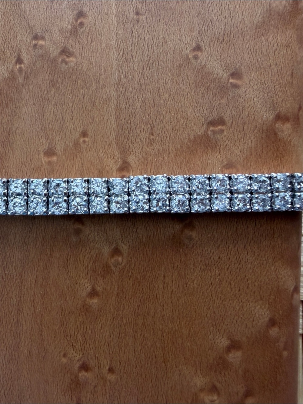 Classic Silver Cubic Zirconia Bracelet